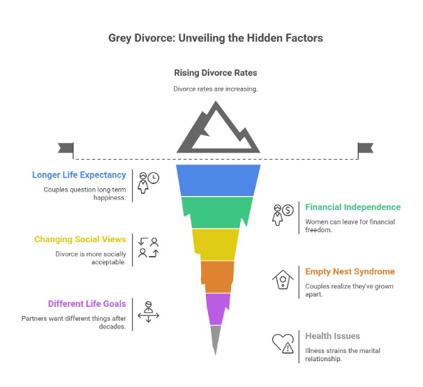 Why Is Grey Divorce On The Rise For NJ Couples Over 50?