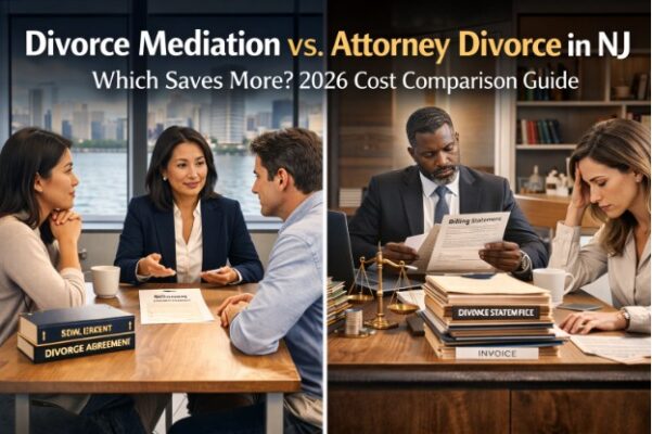 Divorce Mediation vs. Attorney Divorce in NJ: Which Saves More? A 2026 Cost Comparison Guide