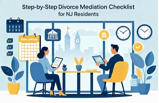 Step-by-Step Divorce Mediation Checklist for New Jersey Residents (2025)