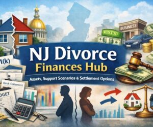 NJ Divorce Finances Hub (2026): Assets, Support Scenarios, Budgeting, and Settlement Options